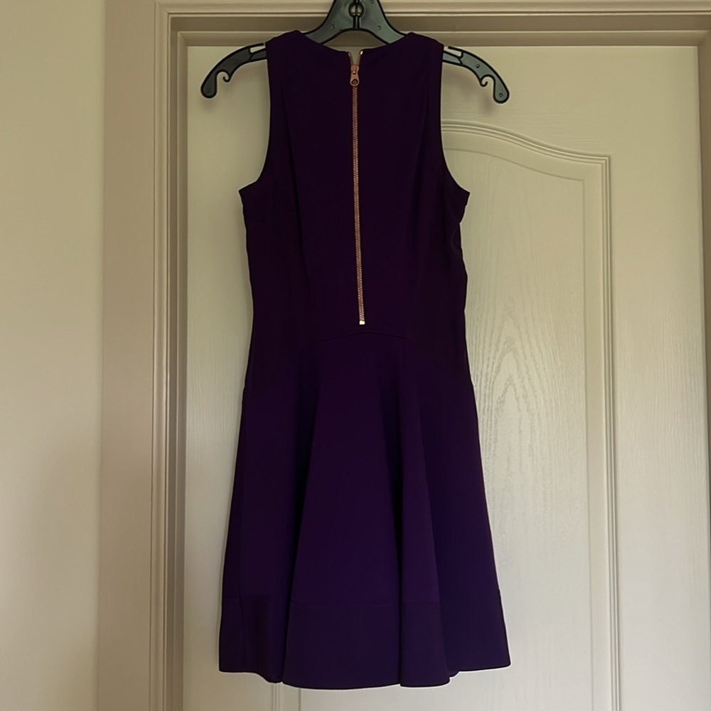 Ted Baker Deep Purple Mini Dress - Picture 10 of 10